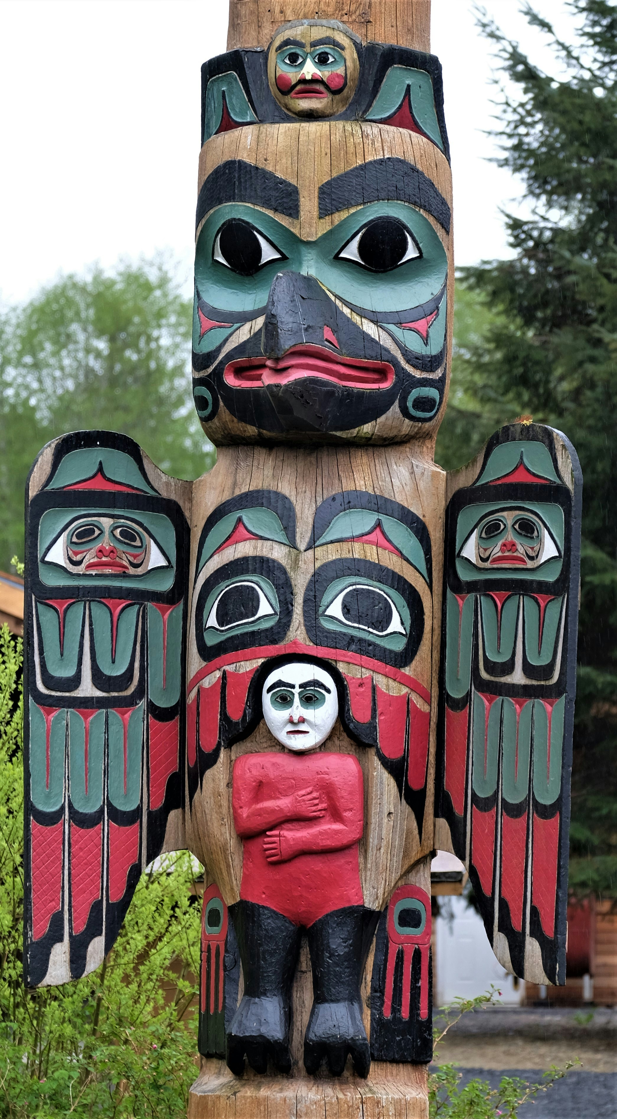 Rainforest and waterways in Ketchikan