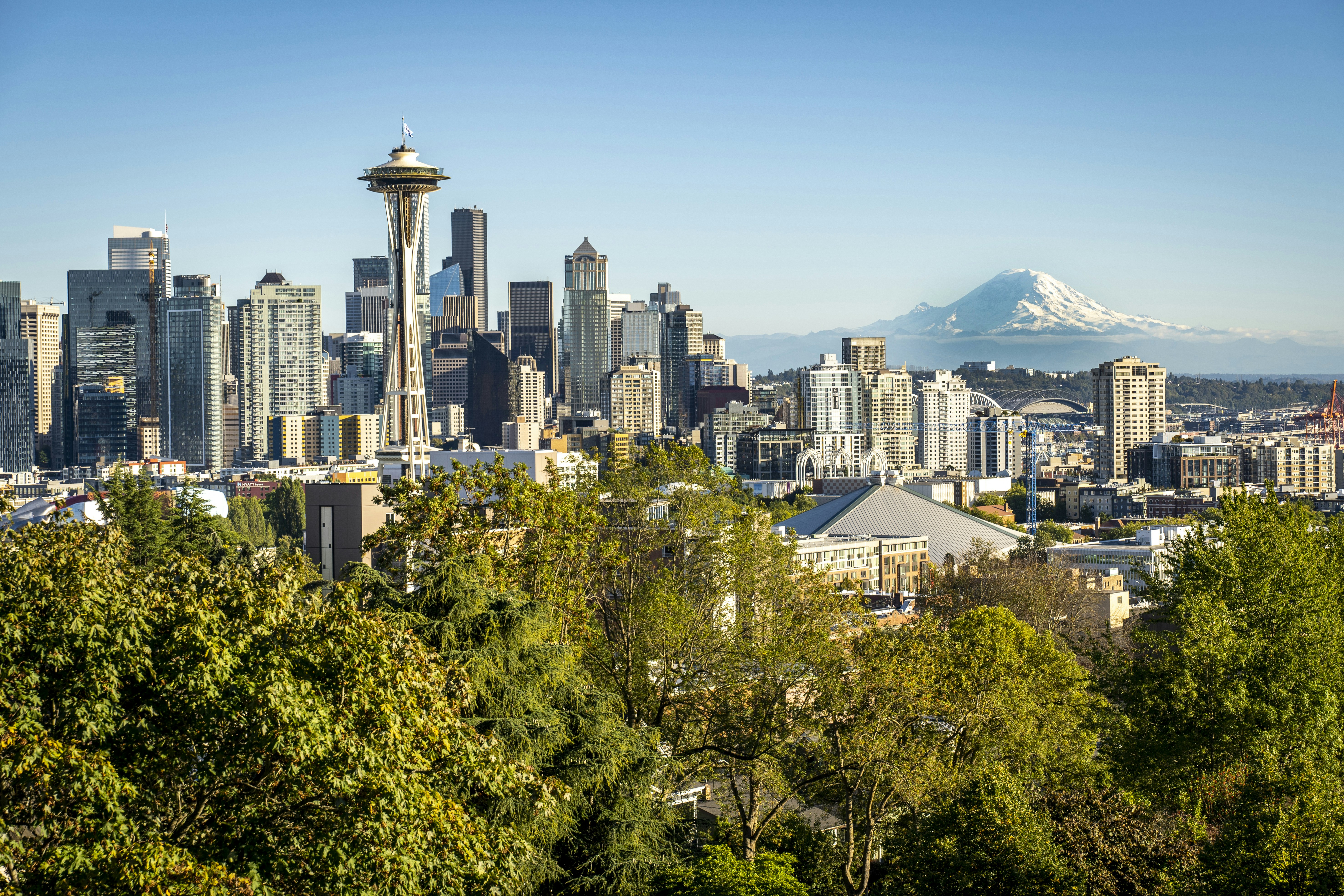 Seattle skyline and waterfront